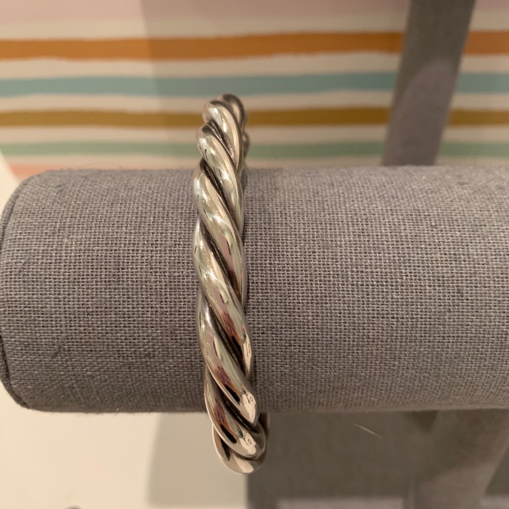 Silpada braided cuff bracelet